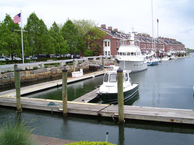 This is my 2008 photo of the Union Wharf in Boston, MA.