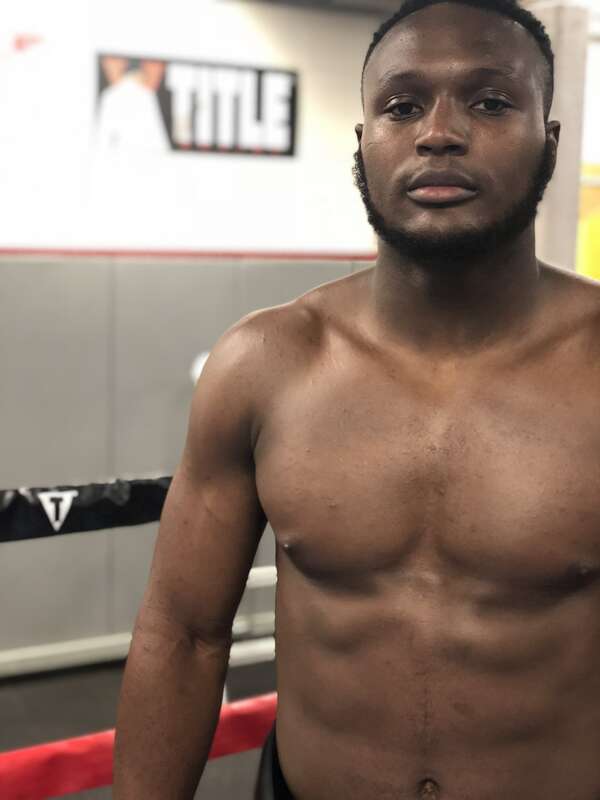 Viddal Riley at training.