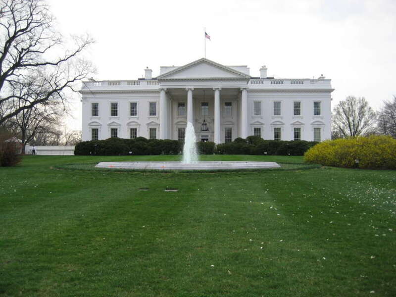 Washington, White House, northern side