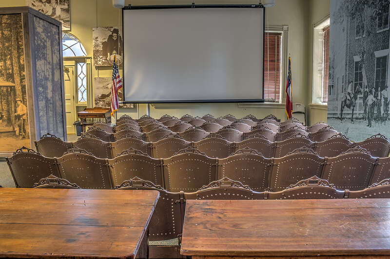 upstairs theater / courthouse
