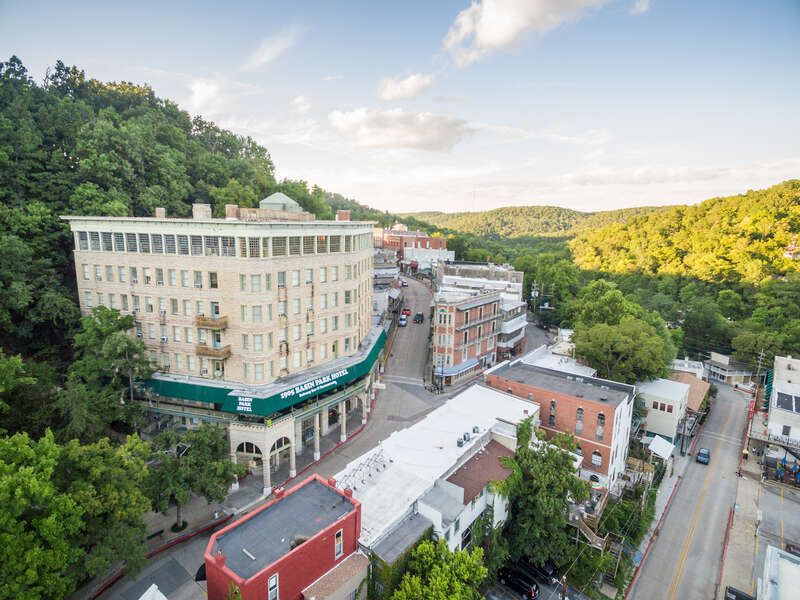 Eureka Springs Arkansas, nestled in the heart of the Ozark Mountains of Northwest Arkansas, is steeped in history, so much so, that the entire city is listed on the National Register of Historic Places. Amongst the mountainous terrain and winding