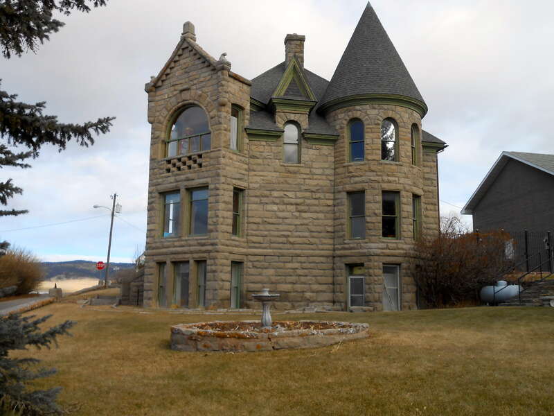 The Byron R. Sherman House, also known as &quot;the Castle (of White Suplhur Springs), 310 2nd Ave., NE , White Sulphur Springs, MT NRHP Reference # 77000820