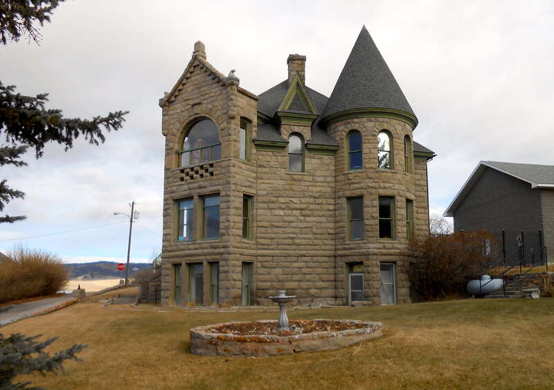 The Byron R. Sherman House, also known as &quot;the Castle (of White Suplhur Springs), 310 2nd Ave., NE , White Sulphur Springs, MT NRHP Reference # 77000820