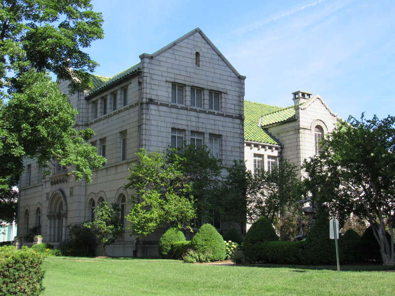 The rectory at the Cathedral Basilica of St. Louis in St, Louis, Missouri.