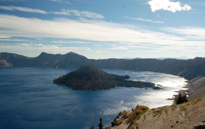 Crater Lake,Oregon,USA.