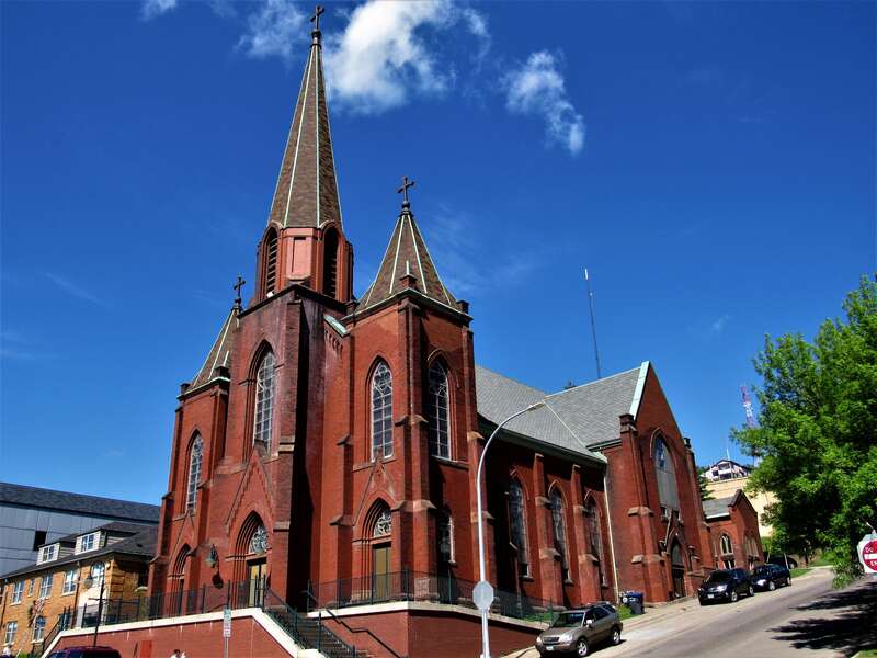 Sacred Heart Music Center, formerly Sacred Heart Cathedral, in Duluth, Minnesota.