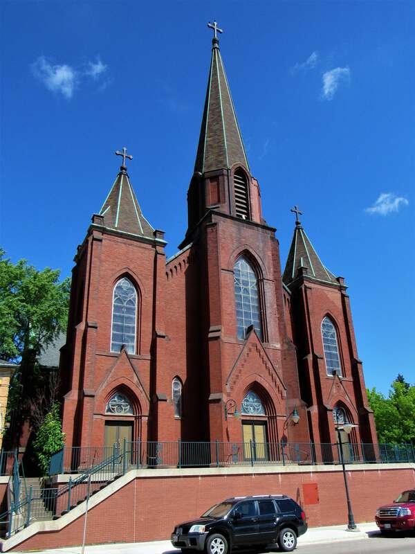 Sacred Heart Music Center, formerly Sacred Heart Cathedral, in Duluth, Minnesota.