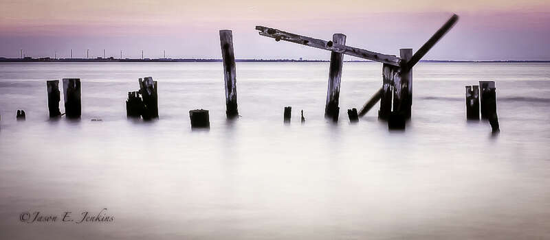 On the last weekend of Summer on Sandy Hook, New Jersey I watched the sunset decided to shoot a long exposure of the Raritan bay beyond the sea wall. Im so glad i was able to make this photo, I will always remember Sandy Hook and Gateway National