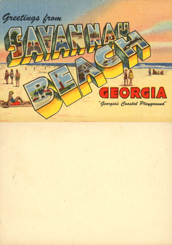 Production Date: Circa 1951
Source Type: Postcard
Printer, Publisher, Photographer: Galveston News Company, Curt Teich (no number)
Postmark: None
Collection: Steven R. Shook
Remark: This is a miniature large letter postcard, measuring 2.5-inches by