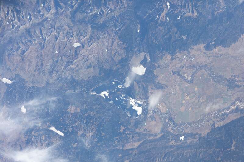 View of Idaho taken during ISS Expedition 11.