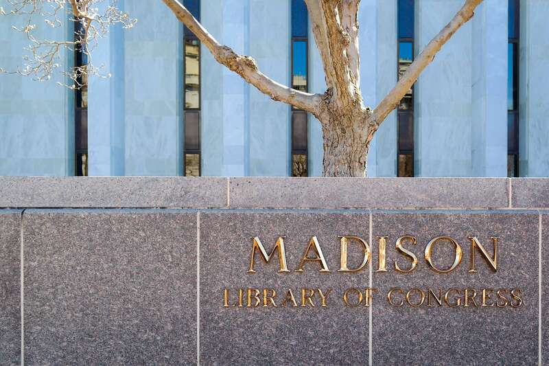 The James Madison Memorial Building, part of the Library of Congress, in Washington, DC