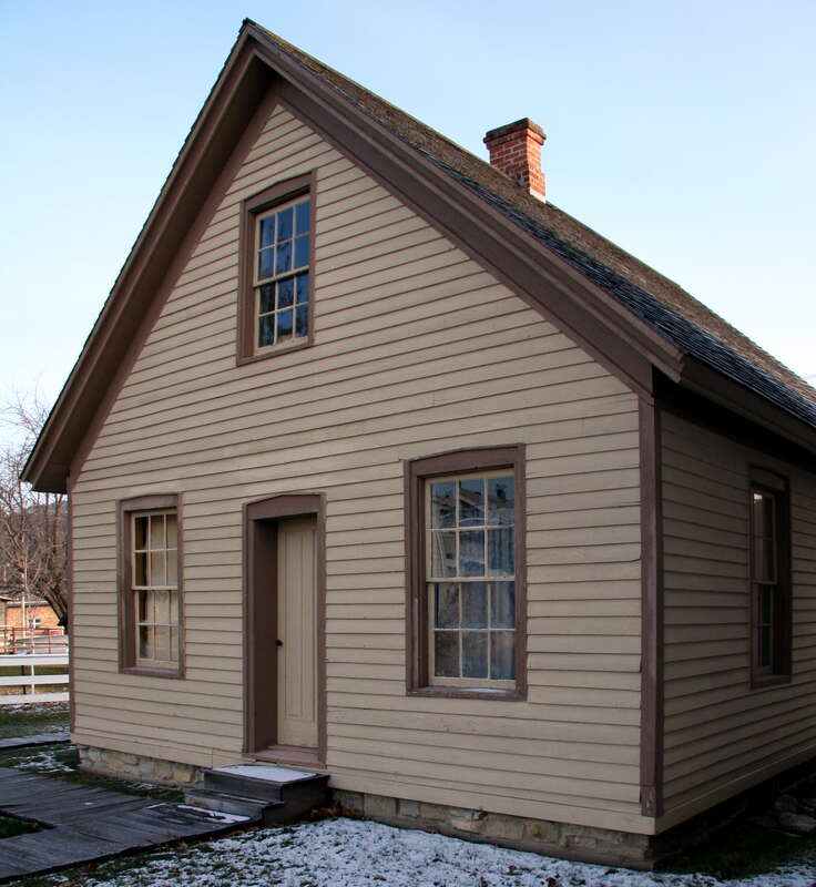 118 North Mill Street, Decorah, Iowa, in  the open air division of the Vesterheim Norwegian-American Museum, listed on the National Register of Historic Places as the Norris Miller House
