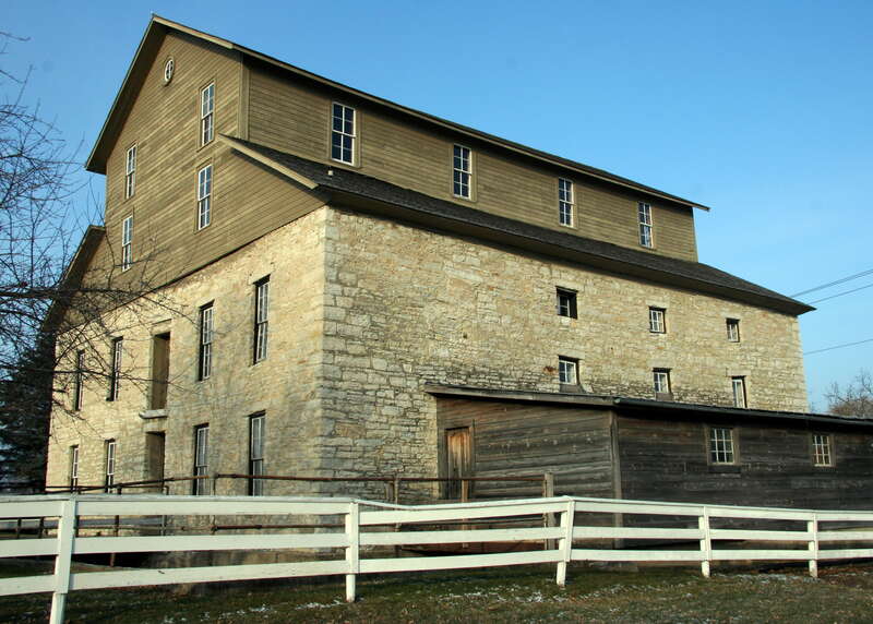 200 North Mill Street, Decorah, Iowa, in the open air division of the Vesterheim Norwegian-American Museum, listed on the National Register of Historic Places as the Painter-Bernatz Mill
