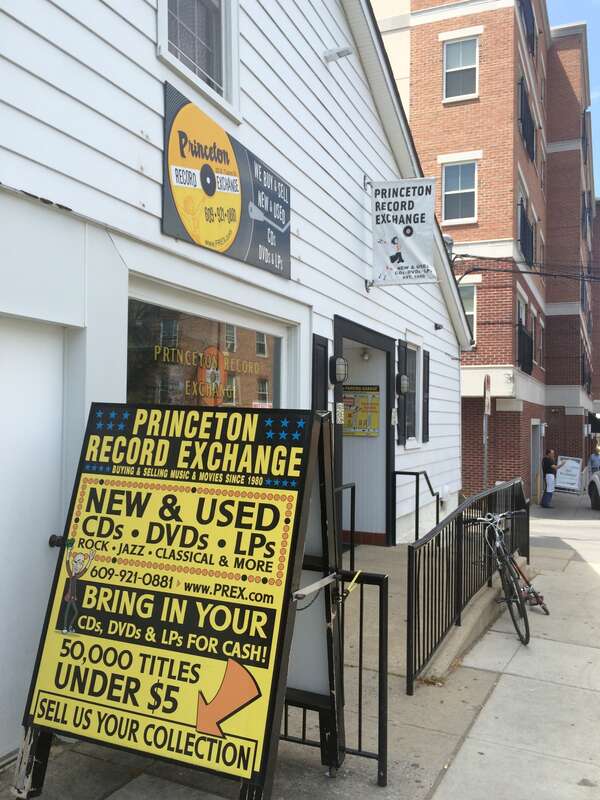 The Princeton Record Exchange in Princeton, New Jersey.