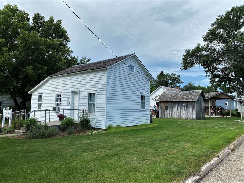 Railroad Camp Shanty  Site is now part of a Laura Ingalls Wilder home exhibit.