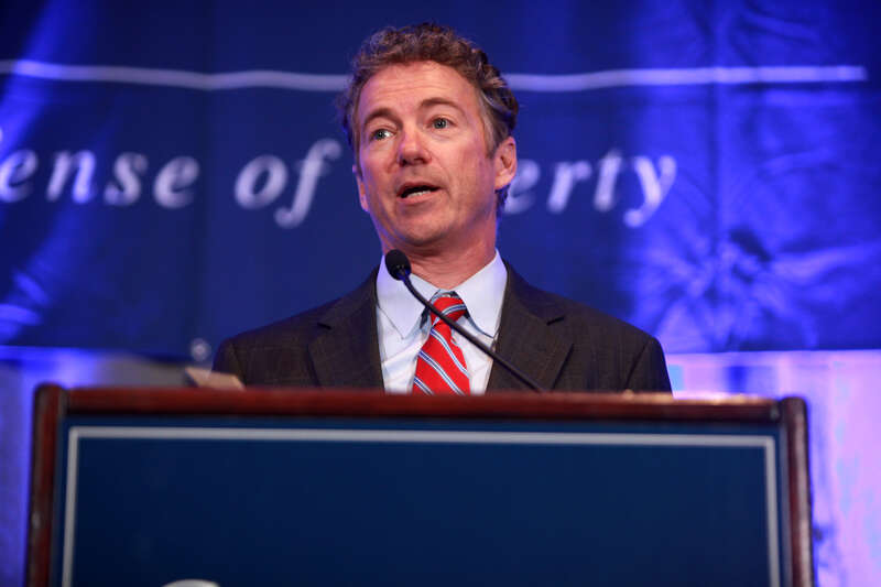 Senator Rand Paul of Kentucky speaking at a dinner fundraiser for the Goldwater Institute at the Scottsdale Plaza Resort in Scottsdale, Arizona.

Please attribute to Gage Skidmore if used elsewhere.