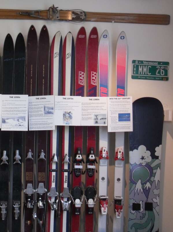 Exhibited in the Vermont Ski and Snowboard Museum