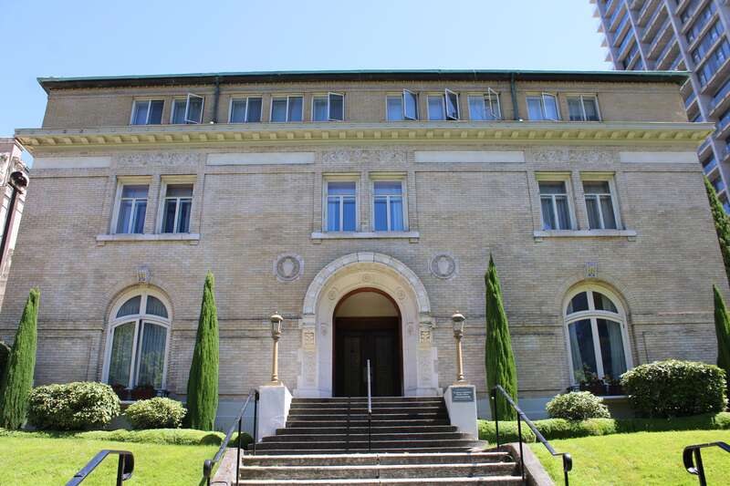 The rectory at St. James Cathedral in Seattle, Washington.