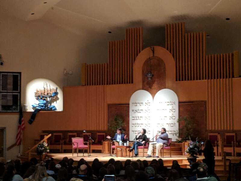 Unorthodox podcast at Washington Hebrew Congregation in Washington, D.C.