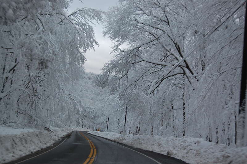 A week after Hurricane Sandy struck the East coast, residents in Davis, W.Va., are still fighting the effects of the massive blizzard that deposited six feet of snow. Soldiers with the West Virginia Army National Guard are conducting relief efforts