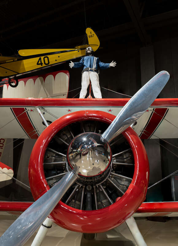 1943 Boeing/Hughes Super Stearman - N121R (N5051V), EAA Aviation Museum, Oshkosh, Wisconsin, US