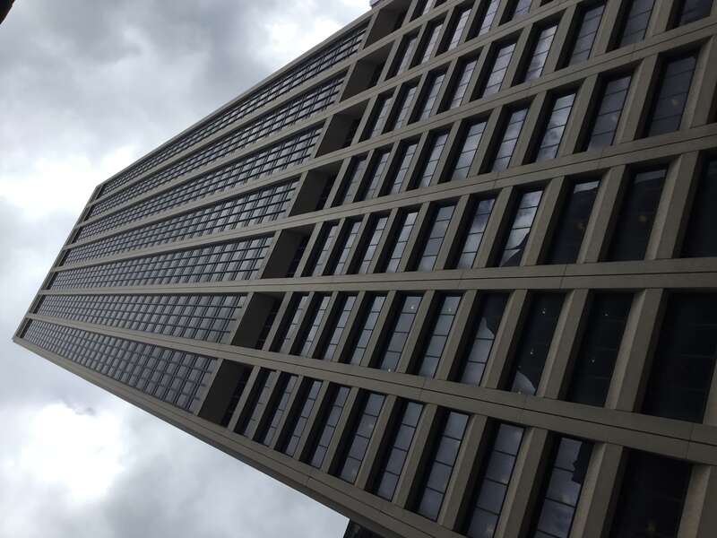 55 Water Street in the Financial District of Manhattan