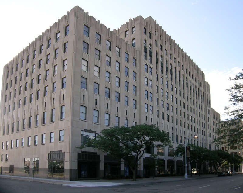 Albert Kahn Building (New Center Building), Detroit MI