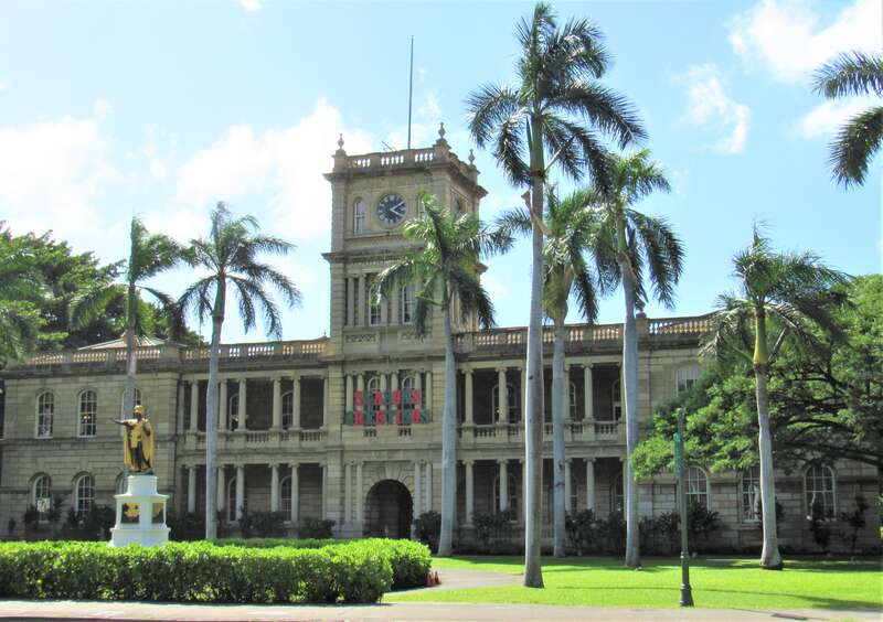 Aliiolani Hale in Honolulu.