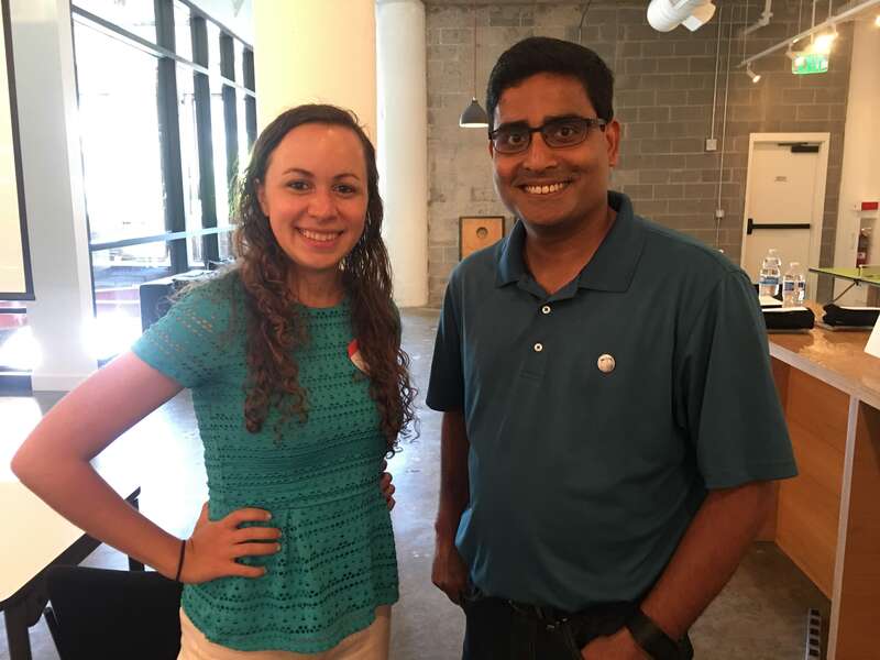 Picture taken at the Unsung Women of Tech and Journalism event organized by  Society of Professional Journalists, Georgia at the General Assembly in Atlanta on July 21, 2018