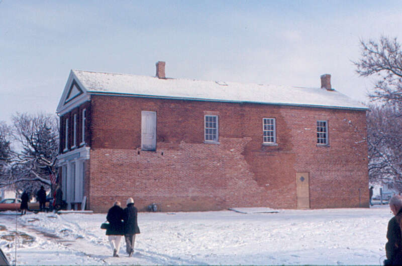 The general store in the one-time Swedish religious colony of Bishop Hill.