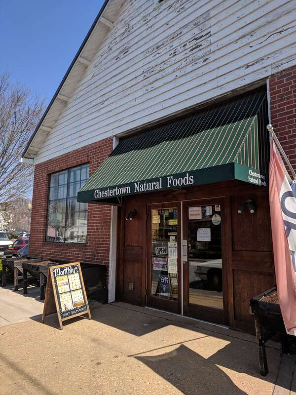 Chestertown Natural Foods, a grocery store in Chestertown, Maryland.