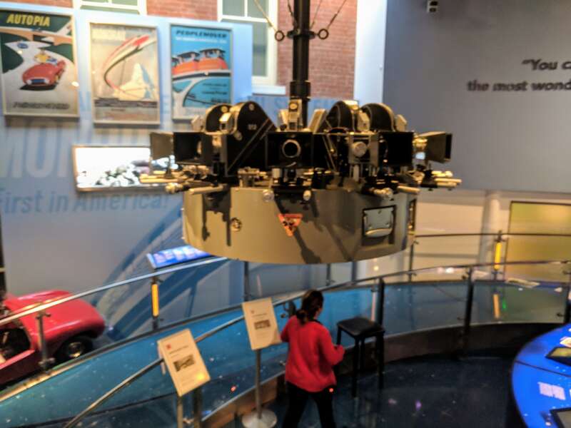 Circle-Vision 360 camera at the Walt Disney Family Museum