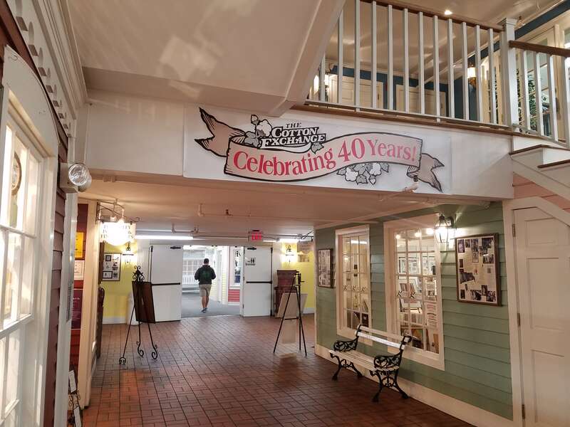 The Cotton Exchange in downtown Wilmington, North Carolina.