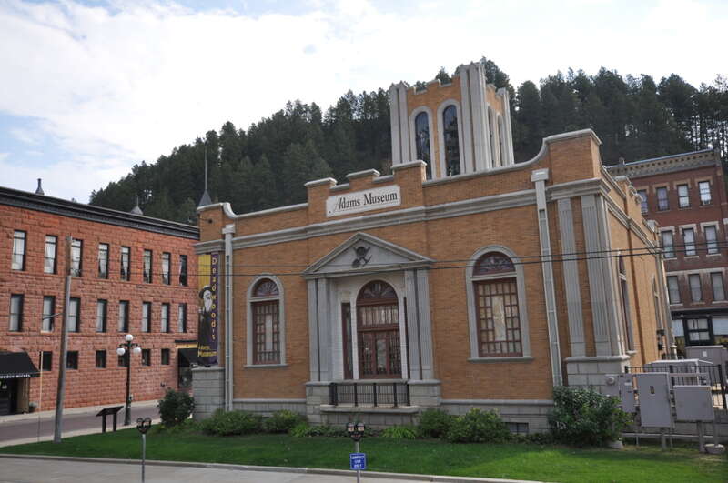 Deadwood Historic District, encompassing virtually all of Deadwood, South Dakota.  The Adams Mansion, a local museum.