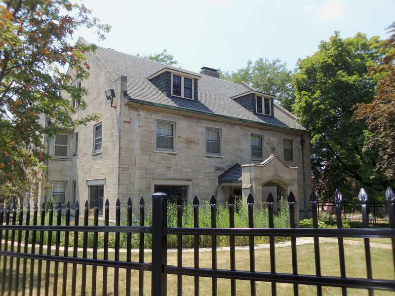 The Dean's House on the grounds of Trinity Episcopal Cathedral Davenport, Iowa