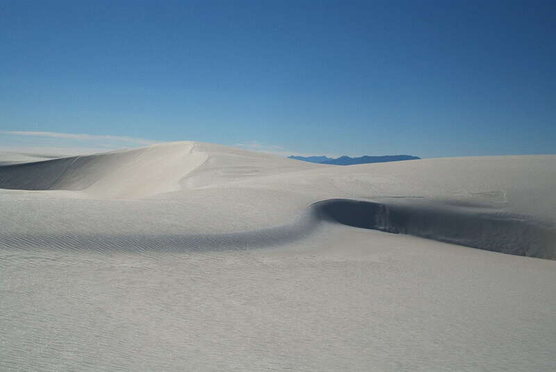 Dunes at White Sands National Monument, New Mexico, USA.