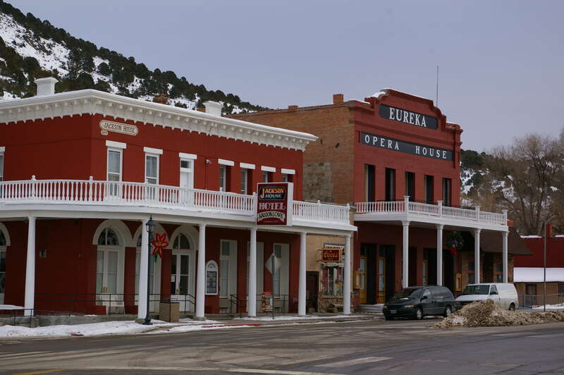 w:Eureka, Nevada along w:U.S. Route 50 in Nevada