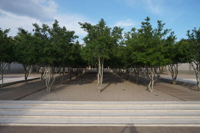 The Kimbell Art Museum in Fort Worth, Texas (United States).