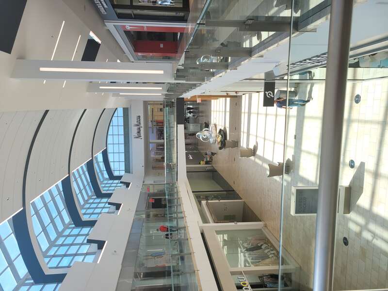 Locations at Westfield Plaza Mall, in Paramus, New Jersey. Taken in May