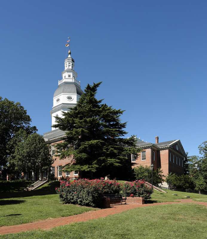 Maryland Statehouse, State Circle Annapolis