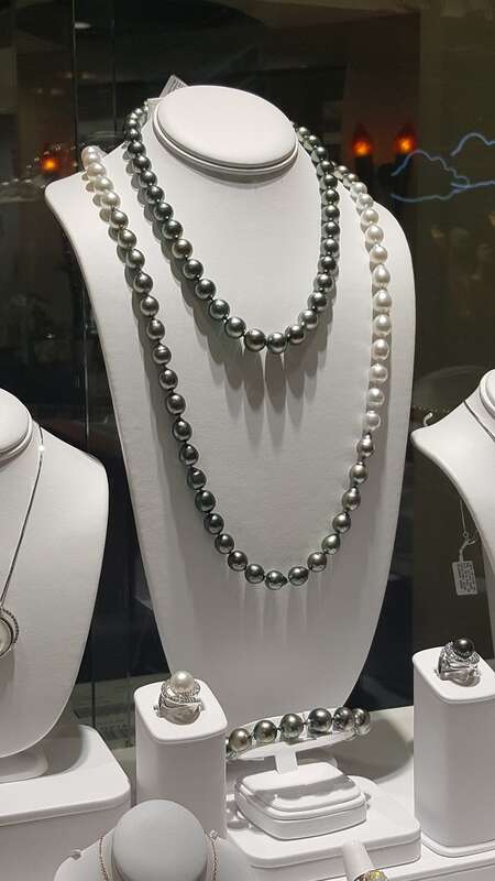 Pearl necklaces