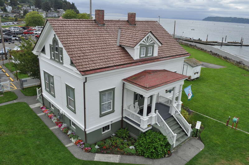 Quarters B, Mukilteo Lighthouse, Mukilteo, Washington.