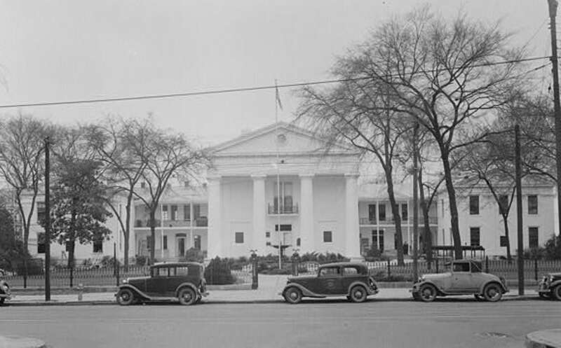 Old State Capitol Building, Markham &amp;amp; Center Streets, Little Rock (Pulaski County, Arkansas) (cropped)