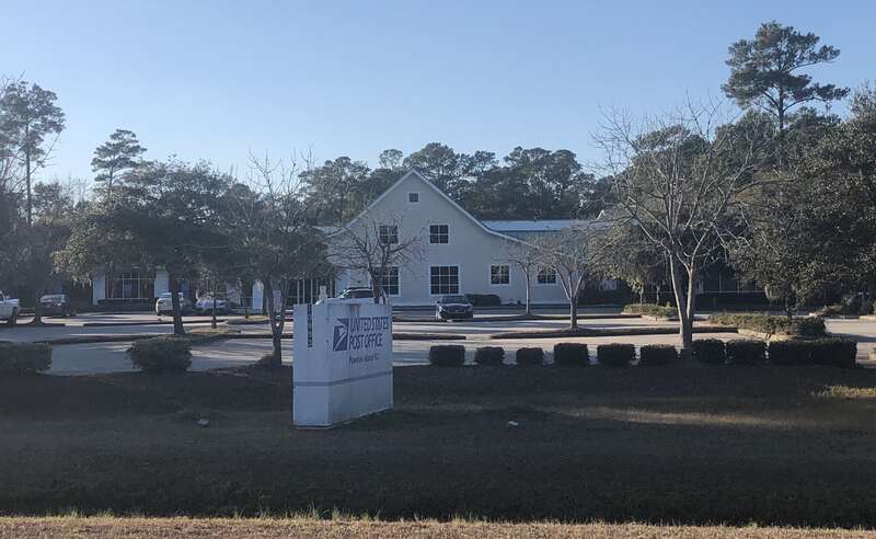 The post office in Pawleys Island, South Carolina.
