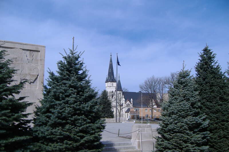 St. Mary's School from Nebraska Capitol