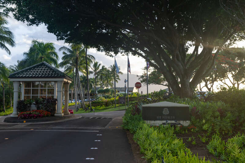 St Regis Princeville Kauai, Hawaii (as of October 2020, soon to become 1 Hotels Hanalei Bay)