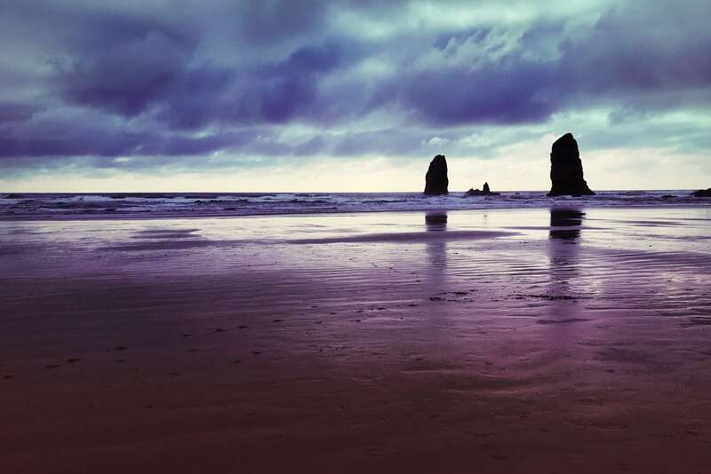 Sunset at Cannon Beach