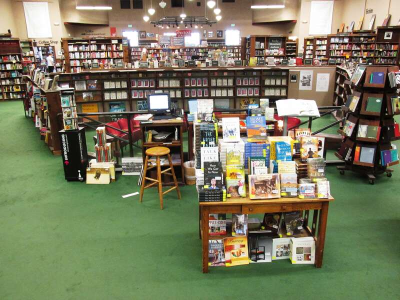 Tattered Cover bookstore at 2526 East Colfax Avenue, Denver, Colorado. This is a great bookstore, well worth visiting if you are in the Denver area. After some garden tours in the nearby Denver Botanic Garden,  I spent a few pleasant hours browsing