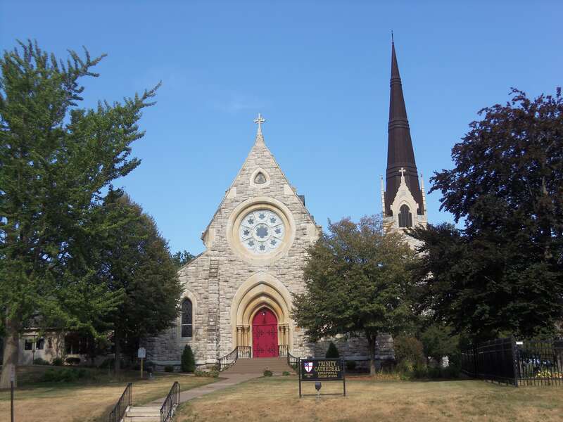 Trinity Cathedral, Davenport, Iowa, is the historic cathedral of the Episcopal Diocese of Iowa.  It is listed on the National Register of Historic Places.