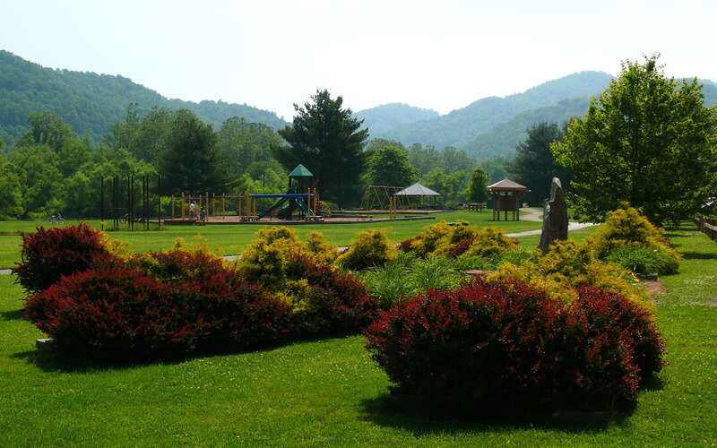 The Valle Crucis Community Park.Photo taken with a Panasonic Lumix DMC-FZ50 in Watauga County, NC, USA.